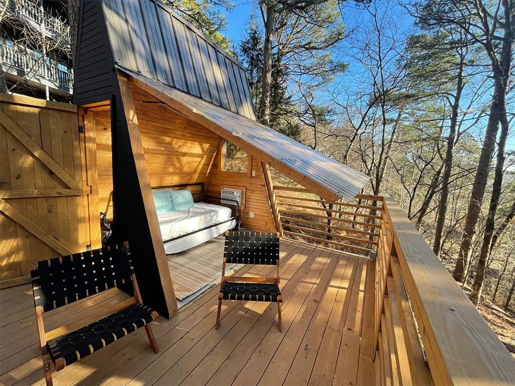 Loblolly Pines Adventure Aframe #1 Villa Eureka Springs Exterior foto